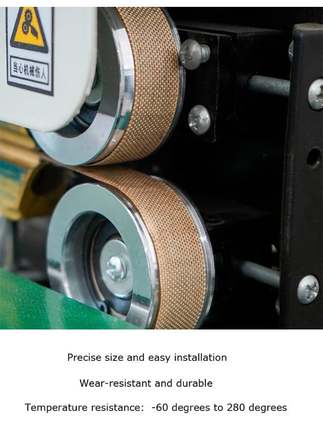 ICZW Band Sealer Belts for Continuous Band Sealer Bag Sealer Strip 810 * 15mm - Image 5